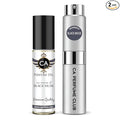 CA Perfume Duo Impression of Black Musk For Women And Men Perfume Layering Set Long Lasting Travel Size EDP + Body Oil Roll-On Bottle 0.27 Fl Oz+0.33 Fl Oz