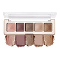 Mivota Warm Brown Nude Eyeshadow Palette 5 Colors Peach Pink Shimmer and Matte Brown Highly Pigmented Long Lasting Blendable Bronze Neutral Eyeshadow for Natural Daily Makeup, 4#