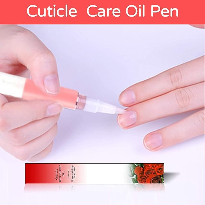 8pcs Cuticle Oil Pens Cuticle Nail Oil Cuticle Nail Nutrition Cuticle OilPen for Nails Moist Nail Repair Nail Care Essential OilMoist