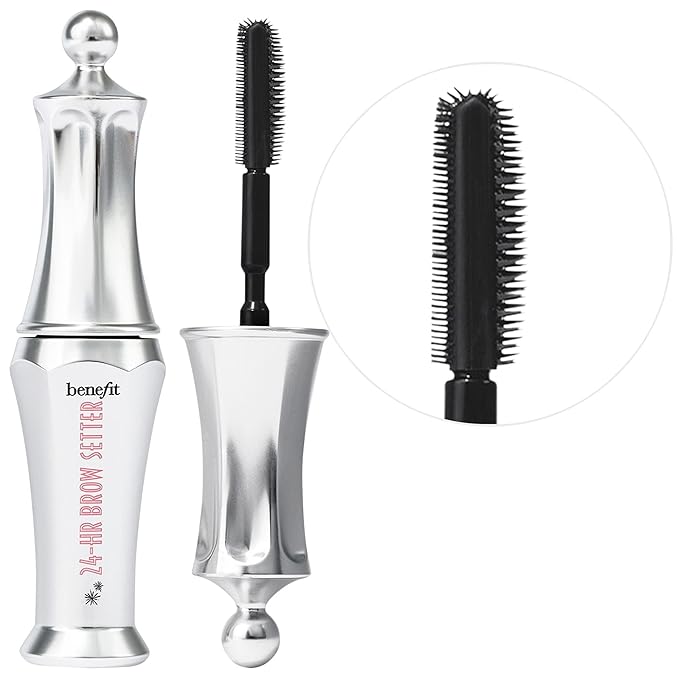 Benefit Cosmetics 24-Hour Brow Setter 24 Hour Invisible Shaping and Setting Gel for Brows 0.11 fluid ounces Half Size