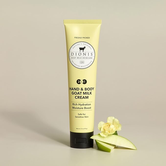 Dionis Goat Milk Hand & Body Cream Freshly Picked 3.3oz (Pack of 1)