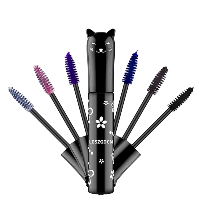 Mascara Black eyelash for Liquid Makeup Eyes Extensions Waterproof Hypoallergenic Fast Dry Curling Lengthening Eyelashes Party Stage Use