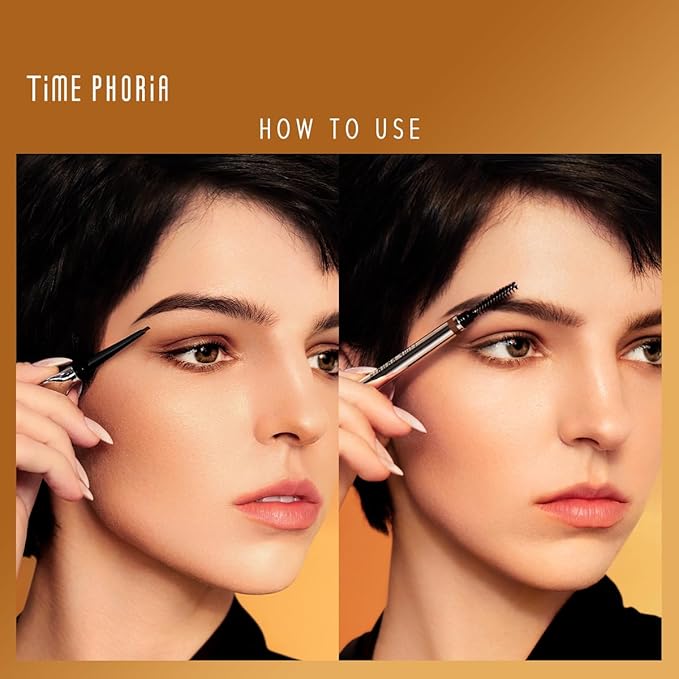 Genesis SuperStay Eyebrow Pencil - Waterproof, Smudge Proof, Long-Lasting Brow Pencil with Precision Oval Tip, For Natural & Bold Looks (04 STONE)