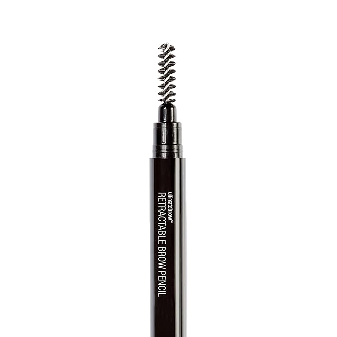 wet n wild Ultimate Eyebrow Retractable Definer Pencil, Taupe, Dual-Sided Brow Brush, Fine Tip, Shapes, Defines, Fills Brow Makeup