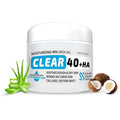 Urea 40% + 1% Hyaluronic Acid (4oz) | Softens Cracked Heels & Dry Skin Urea Cream 40 Percent for Feet Maximum Strength - Infused w/ Tea Tree & Coconut Oil | Callus & Corn Treatment | Made in USA
