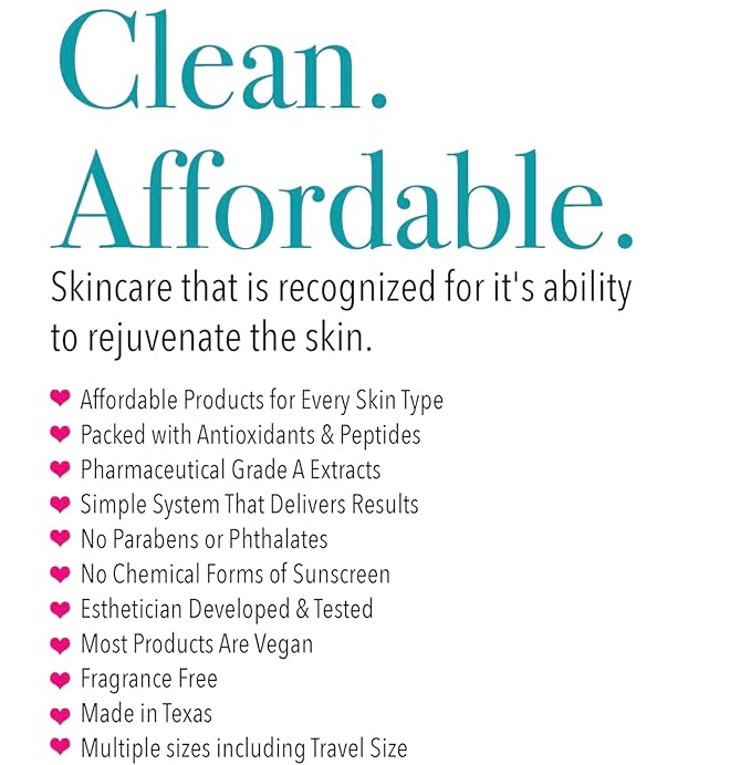 Facial Cleansing Scrub - All Natural Gentle Daily Exfoliating Facial Scrub Unclogs Pores, Clears Blackheads & Acne - Leaves skin glowing - Super Hydrating Scrub won't damage skin 6oz