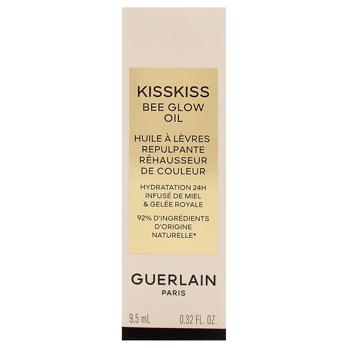 Guerlain Kiss Kiss Bee Glow Oil - 809 Lavender Glow for Women - 0.3 oz Lip Oil
