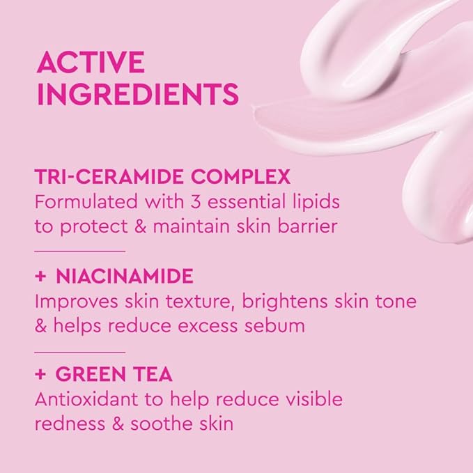 BYOMA Moisturizing Gel Cream - Barrier Repair Cream/Gel Face Lotion with Niacinamide and Green Tea - Ceramide Face Moisturizer for Dry Skin - Alcohol Free, Oil Free Face Moisturizer - 1.69 fl. oz