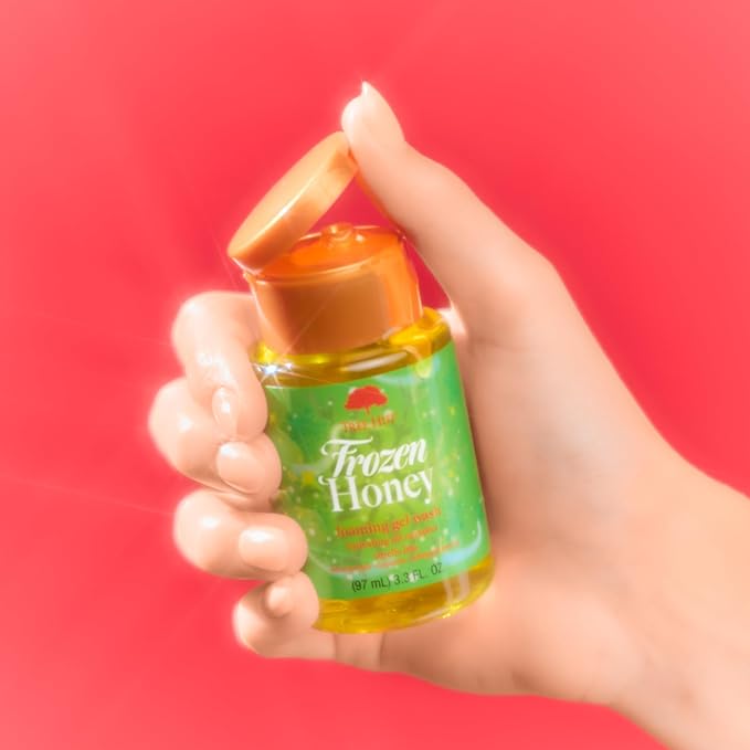 Tree Hut Mini Frozen Honey Foaming Gel Body Wash, Hydrating Travel Size Shower Gel for Soft, Glowing Skin, Sweet Scent, 3.3 fl oz
