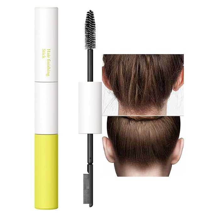 BestLand Double-Head Hair Serum Wand for Frizz and Flyaways – Non-Greasy Flyaway Tamer with Hair Mascara Brush & Comb Tip, Styling Gel Wax Stick, Travel Size, Ideal Gifts for Women Girls