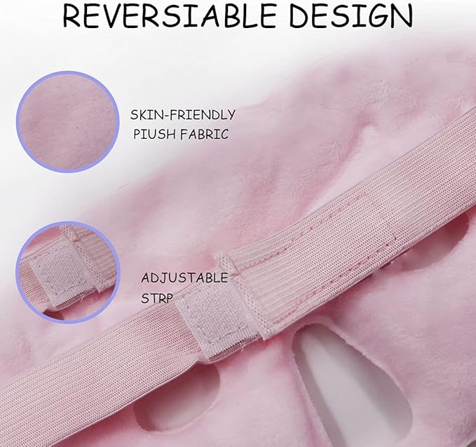 Cooling Gel Eye Mask, Reusable Cold Compress for Puffy Eyes & Dark Circles, Soft Plush Ice Pack for Headache Relief, Sinus Pain, Migraine - 2 Pack