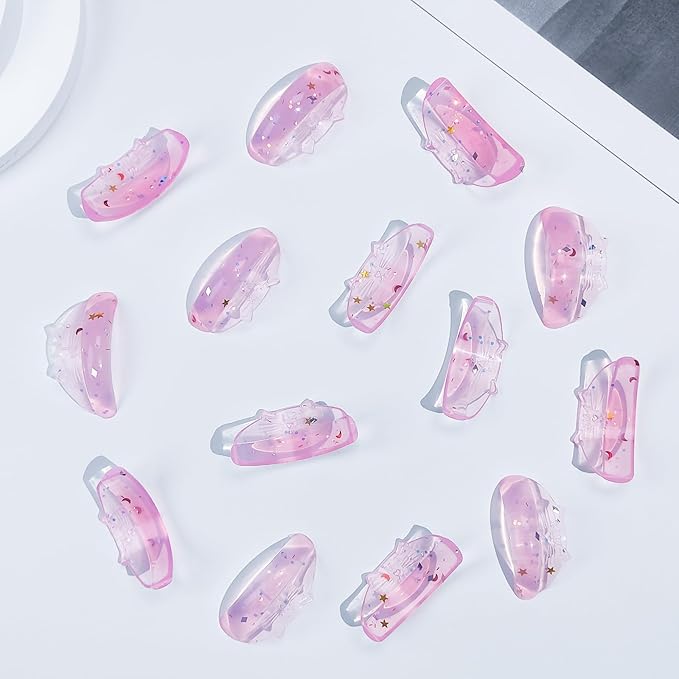 Libeauty Premium Lash Lift Rods, Eyelash Lift Shields 7 Sizes, Reusable Silicone Pads for Eyelash Curling & Lifting, C-Curl Pink Cat Shape