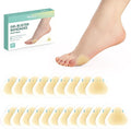 Welnove Gel Blister Bandages for Feet - 21ct Blister Cushion for Heel, Toe - Water-Resistant Hydrocolloid Bandages - Blister Pads for Prevention & Recovery (Spot Pack)