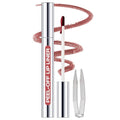 Peel Off Lip Liner Stains for Women, Long Lasting Waterproof Matte Finish Lip Tint Stains with Tweezer Kit, Transfer Proof, Easy to Use, Peel Off Liquid Lipstick for All Skin Types, #3 Red Brown