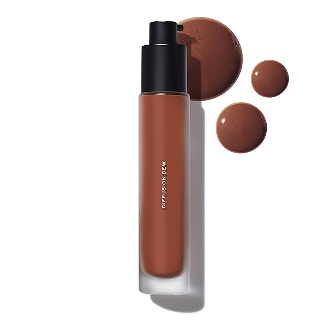 MAKE Beauty Skin Tint – Sheer to Medium Coverage with a Natural Radiant Finish. Lightweight, Smoothing Formula with Niacinamide and Adenosine. Diffusion Dew – 18 Rich Cocoa