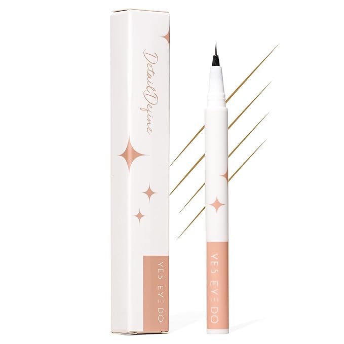 Microblading Eyebrow Pencil Brown, Ultra Fine Medium Eyebrow Pencil for Women, Create Hair-like Stroke, Lift & Snatch Brow Shaping, Last for 24H YES.EYE DO (Cocoa Dust-Medium Brown)
