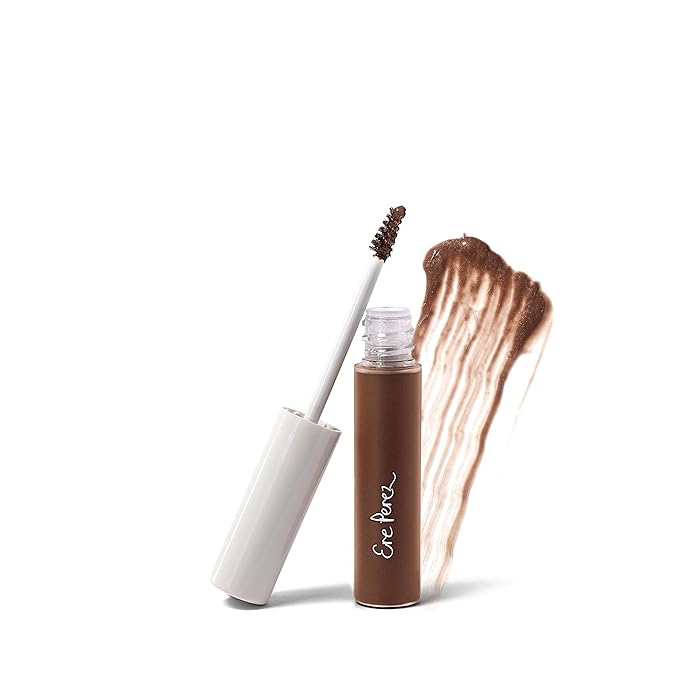 Ere Perez - Natural Argan Brow Hero | Tinted, Versatile, Conditioning | Omegas 3+6, Vitamin E, Castor Oil | Vegan, Cruelty-Free, Clean Beauty (Polished, 0.12 oz | 3.5 ml)