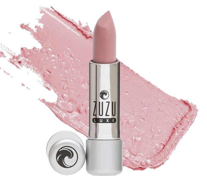 Zuzu Luxe Lip Color Lipstick (Sandstorm - Soft Topaz/Cool Crème), Natural Ultra-Hydrating Lipstick, Paraben Free, Vegan, Gluten-free, Cruelty-free, Non GMO, 0.13 oz