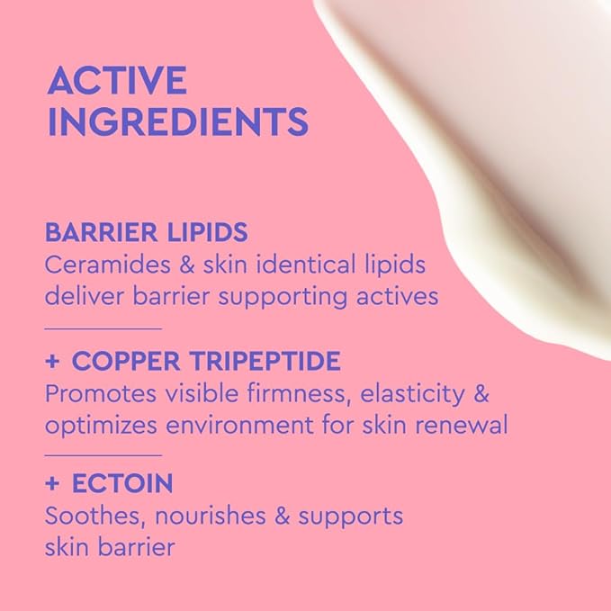 BYOMA Barrier Repair Eye Cream - Hydrating Eye Cream Increases Firmness + Elasticity - Strengthens Skin Barrier - .67 fl.oz
