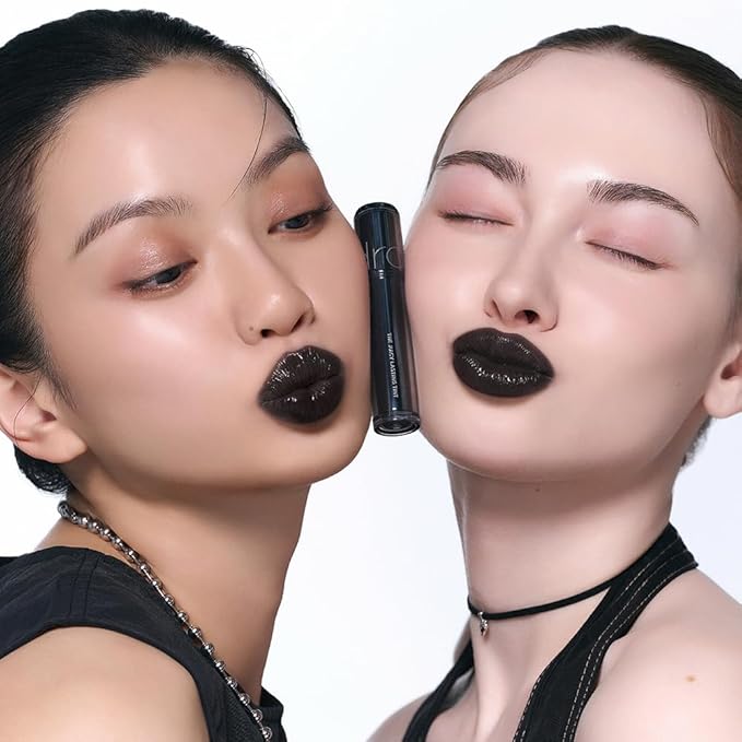 Rom&nd Black Lip Trio Limited Edition K-Beauty Set | Authentic Glossy, Matte & Liner | Hydrating, Buildable, Versatile Makeup Kit