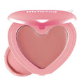 lilybyred Luv Beam Cheek Balm | Heart-Shaped Korean Cream Blush, Semi-Matte Finish, Long-Lasting, Blendable & Buildable, Soft Creamy Texture, Lightweight, Natural Flush, 0.12 oz. (13 Shy Pink)
