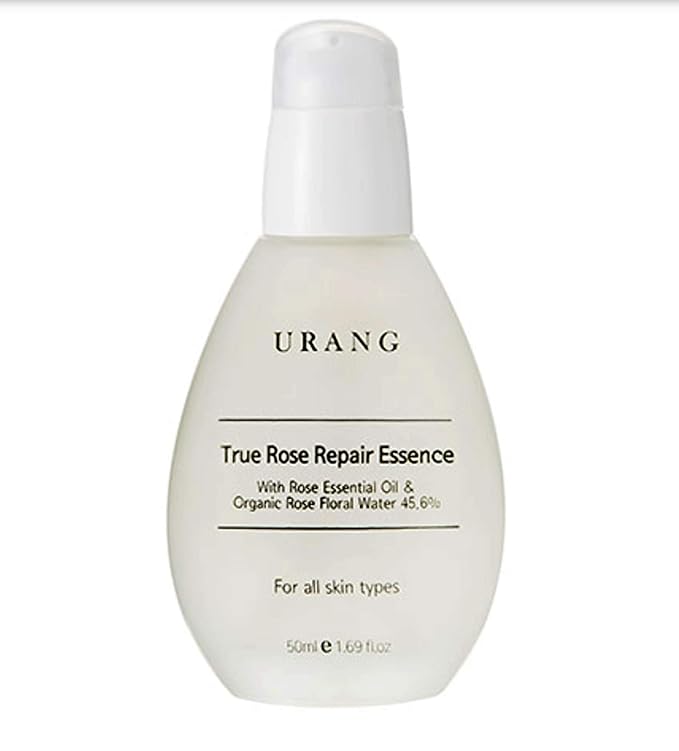 URANG True Rose Repair Essence – Premium K-beauty Deep Healing & Calming Face Moisturizer – Redness Soothing – 1.69 Fl – 100% Natural
