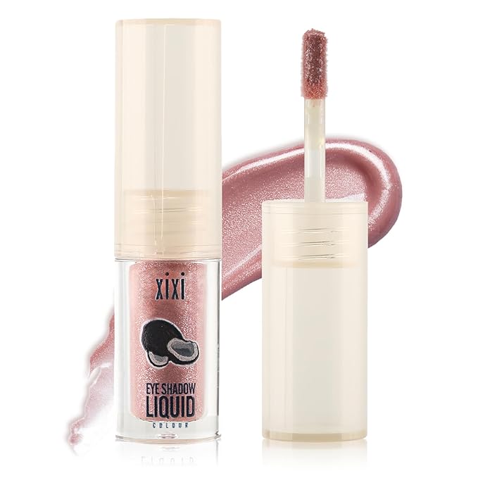 Liquid Eyeshadow, Long-Lasting Matte/Pearlescent eyeshadow, Cut Crease Eyeshadow Gel, High-Pigmented for Bold Eye Makeup, for day-to-night transitions (Pink, Matte)