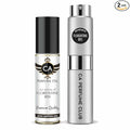 CA Perfume Duo Impression of Florentine Iris For Men Perfume Layering Set Mens Cologne Long Lasting Travel Size EDP + Body Oil Roll-On Bottle 0.27 Fl Oz+0.33 Fl Oz