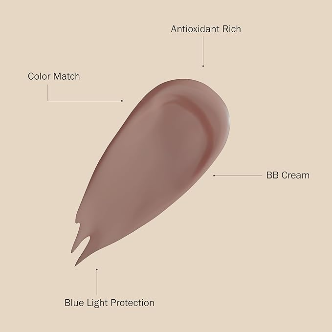 Australian Gold SPF 50 Tinted Mineral Face Sunscreen, Rich to Deep, 2.5 fl oz, Broad Spectrum, Non-Greasy BB Cream with Blue Light & Sun Protection, 4% Zinc Oxide & Titanium Dioxide, Hypoallergenic