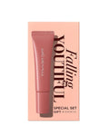 JUNG SAEM MOOL LIP-PRESSION Metal Serum Gloss | Hydrating Tinted Lip Balm with a Hygiene Precision Metal Applicator & Serum Infused Ingredients, Korean Lip Plumper Gloss (Special Set, Burnt Sienna)