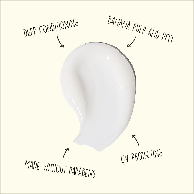 Sun Bum Revitalizing Deep Conditioning Hair Mask - Moisturizing and Restoring Treatment for Damaged Hair - Strengthening - Smoothing and Nourishing Formula - Vegan and Cruelty Free - 6 oz (Pack of 2)