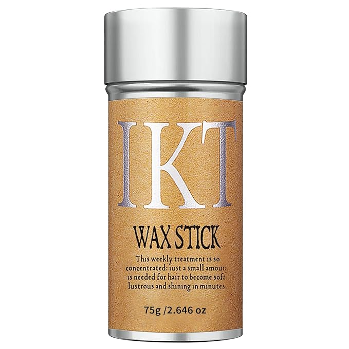 Shiyalan Hair Wax Stick, Wax Stick for Hair, Slick Stick for Hair Non-greasy Styling Hair Pomade Stick, Strong Hold Makes Hair Look Neat and Tidy（2.7 Ounce）