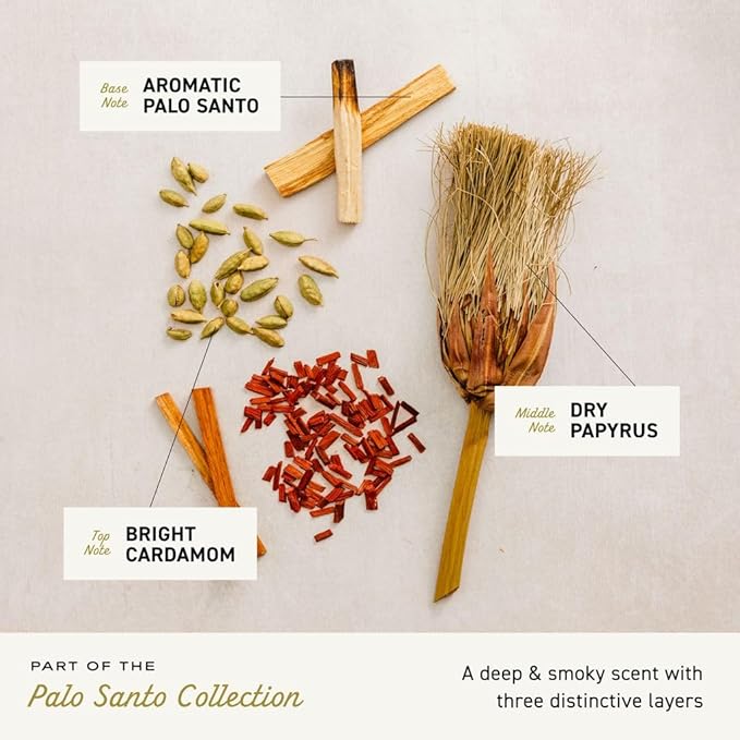 Cremo Palo Santo Body Spray, A Distinguishing Blend of Bright Cardamom, Dry Papyrus and Aromatic Palo Santo, 3.5 Fl Oz
