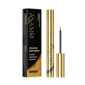 Eyelash & Eyebrow Growth Serum-2-in-1 Lash & Brow Enhancer for Longer, Thicker, Fuller Looking Lashes - Advanced Peptide Formula, Vegan & Cruelty-Free, Safe for Sensitive Eyes - 3ml (Carbon Gold)