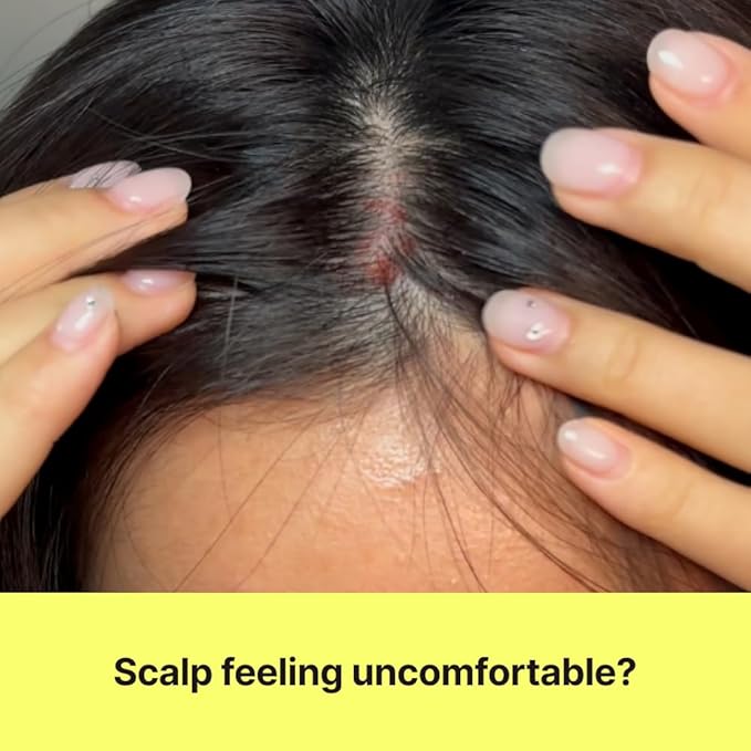 Itchy Scalp Shampoo for Sensitive Scalp, Gentle Sulfate Free Seaweed (Kelp) Shampoo with Laminaria Japonica & Mung Bean, Hydrating Korean Hair Care for Dry Hair, 16.9 fl oz / 500ml