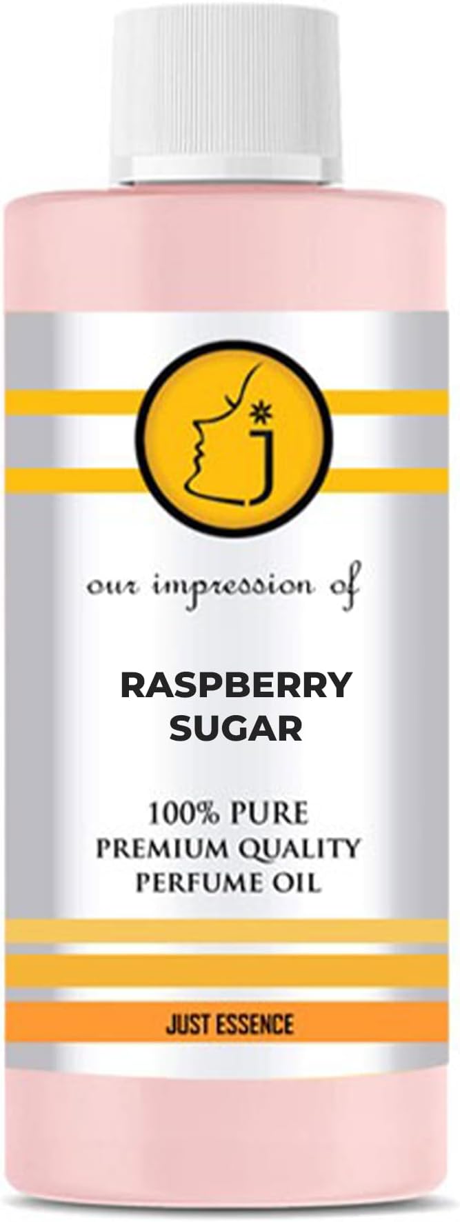 Just Essence Raspberry Sugar Fregrance Perfume Oil for Perfume Making, Personal Body Oil, Soap, Lotion, Candle Making & Incense | Premium Quality Undiluted & Alcohol Free | 16 Fl Oz