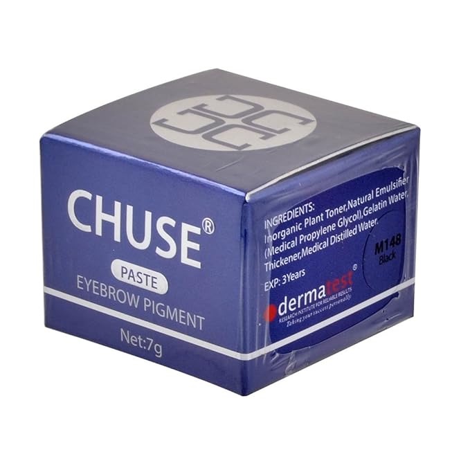 CHUSE 7g Paste Eyebrow Eyeliner Pigments (M148 Black)