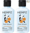 Hempz Sensitive Skin Herbal Body Moisturizer with Oatmeal, Shea Butter for Women and Men,2.25 oz. -Premium,Soothing Body Lotion with Hemp/Cocoa/Mango Seed for Dry Skin -Skin Care Products