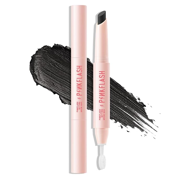 Boobeen Brow Wax, Waterproof Eyebrow Wax Styling Pencil, Eyebrow Gel，Shaping with Slanted Tip Application, Long-Lasting Hold
