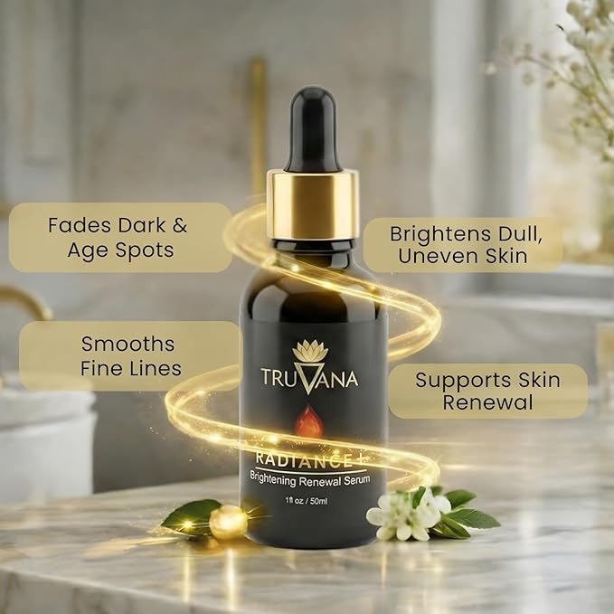 Ultra Brightening Serum Vitamin C, Niacinamide, Hyaluronic Acid, Retinol, Alpha Arbutin,Peptides, Kojic Acid, RadianSkin, Fades Dark Spots, Evens Tone, Smooths Fine Lines Anti Aging Serum 1 fl oz