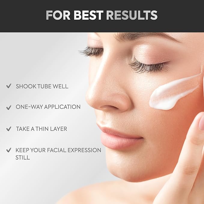 Instant Eye & Face Tightener Cream – Reduces Bags & Puffiness, Smooths Wrinkles & Fine Lines in Minutes, Temporary Lift & Firm Under-Eye Area, Advanced Lightweight Formula for Men & Women, 30 ml