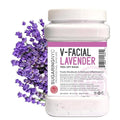 Sugaring NYC Vajacial Jelly Mask Peel-Off Bikini Underarms Area Peel Mask - Lavender with Pieces of Lavender - Professional Size 23oz