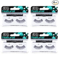 Ardell False Eyelashes 117 - Black, Natural Look & Flared Wispy Strip Lashes for Everyday Glam, 4 Pack