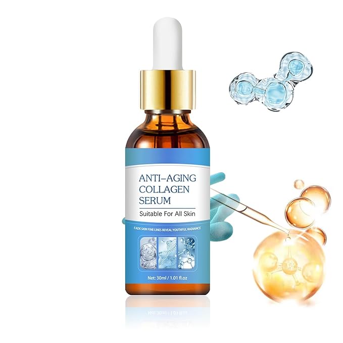 Anti-Aging Sserum Box Stock Solution Facial Serum | Box Face Serum | Suitable skincare serum for women.,Anti Aging Face Tightening, Boost Skin Collagen, Reduce Wrinkles & Plump Skin. (White 1 Box)