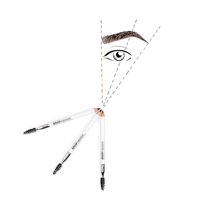 wet n wild Brow Pencil, Medium Brown | Ultra-Precise | Dual-Ended Spoolie | Buildable Formula | Cruelty-Free & Vegan