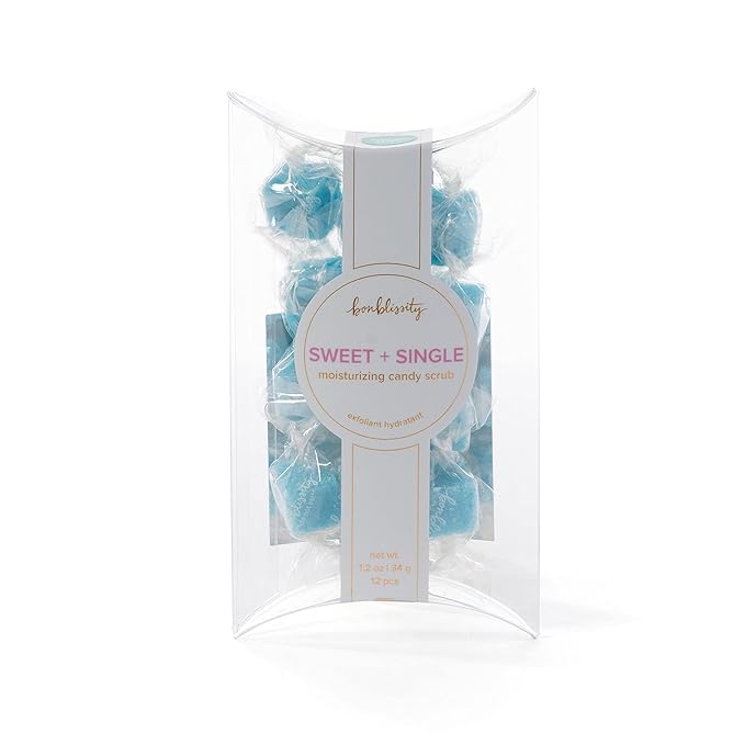 Bonblissity Sugar Scrub Candy 36pcs, For Exfoliating Hands, Feet Turns into Lotions l Lavender Luxury, Ocean Mist, Vanilla Brown Sugar