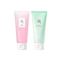 Beauty of Joseon Red Bean Water Gel (100ml, 3.38 fl.oz.) with Green Plum Refreshing Cleanser (100ml, 3.38 fl.oz.), Korean Skincare