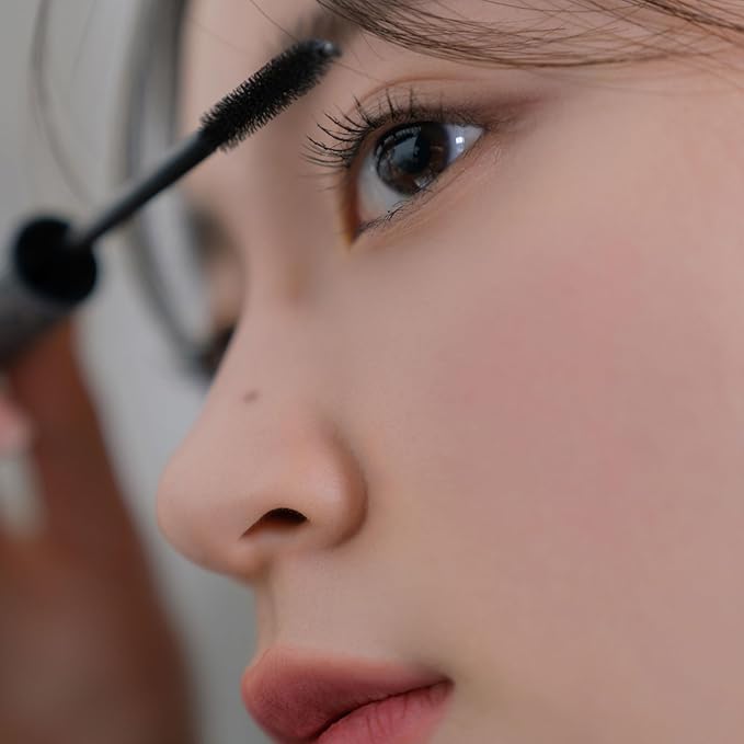 rom&nd HAN ALL FIX Mascara L03 Long Hazel - Ultra-Hold Waterproof & Smudge-Proof for Natural Curling & Defined Lashes