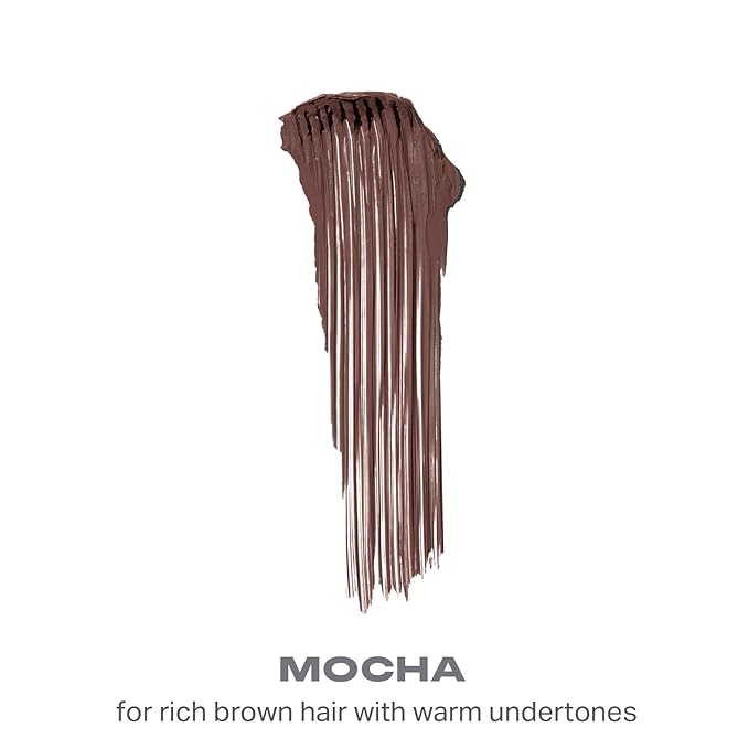 Morphe Brow Tease Eyebrow Gel Mousse - Volumizing Brow Gel to Tint, Thicken & Shape with 100% Natural Bamboo Fibers - Enriched with Conditioning Coffee Seed Oil - Mocha (0.16 fl oz)