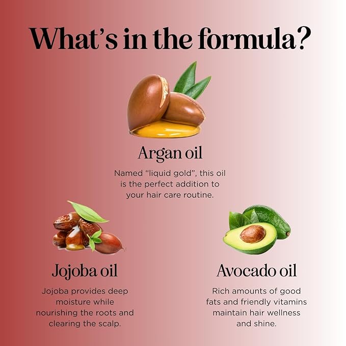 Argan Oil Shampoo for Dry Hair - Sulfate Free Shampoo for Damaged Hair and Frizz with Argan Oil for Hair - Volumizing Shampoo for Hair Shine and Volume Featuring Ultra Moisturizing Natural Oils